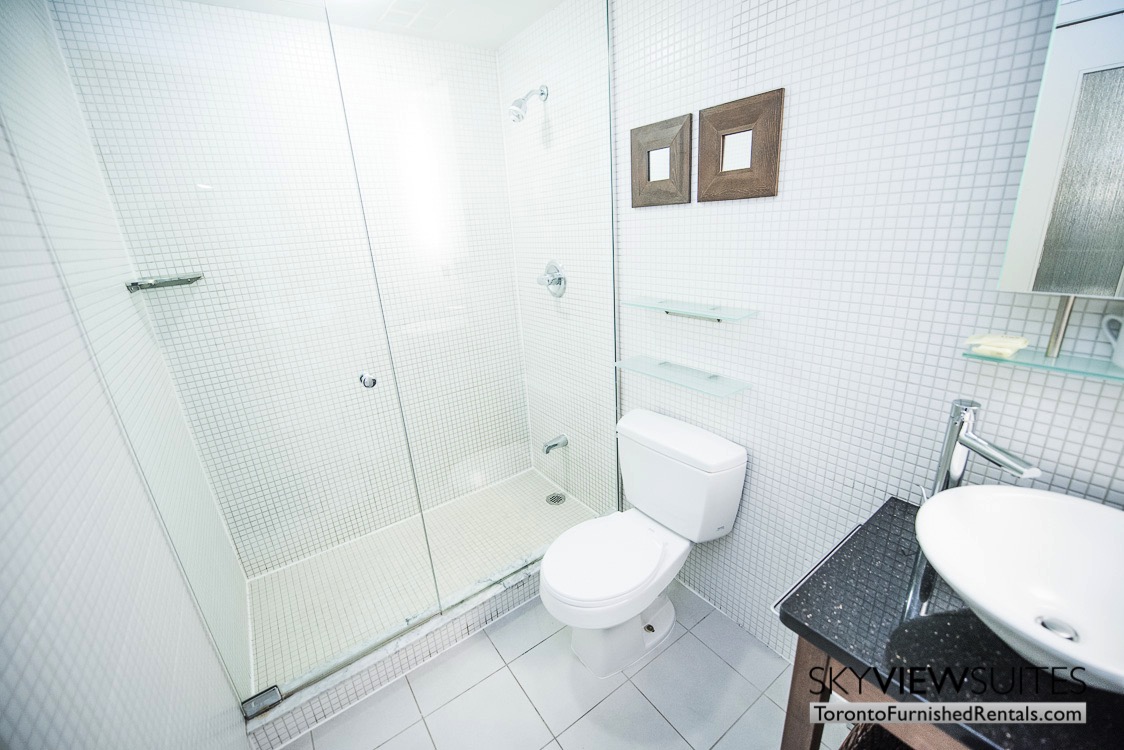 furnished rentals the Urban toronto shower