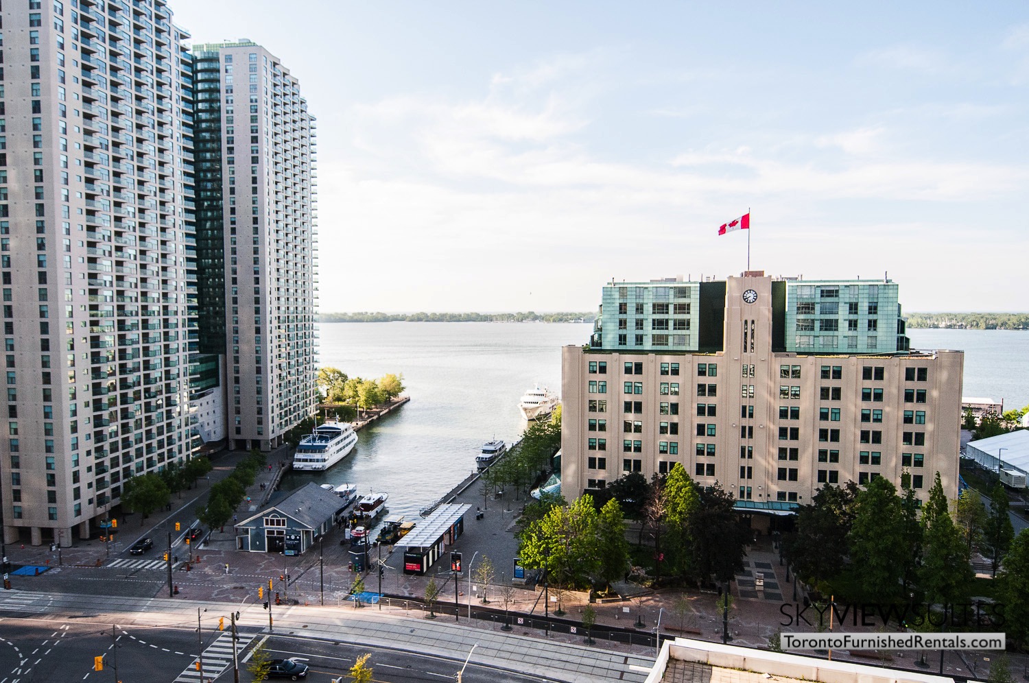 furnished rentals toronto waterfront view