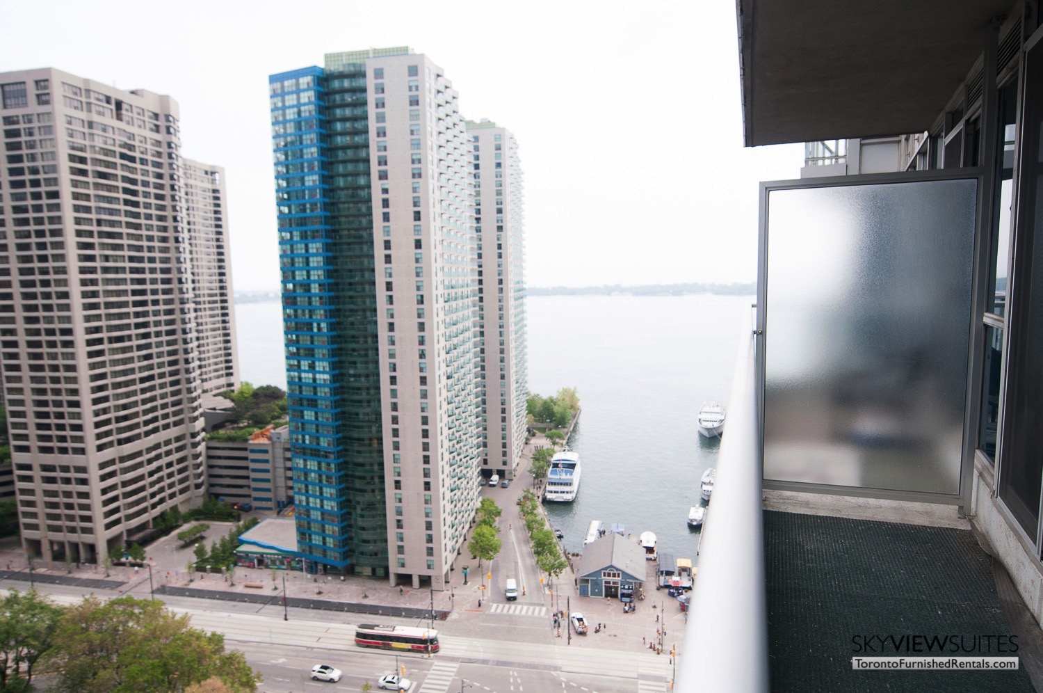 furnished rentals toronto waterfront balcony