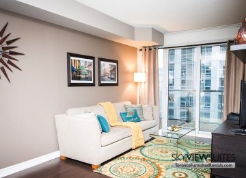 furnished apartments toronto living room bay and college