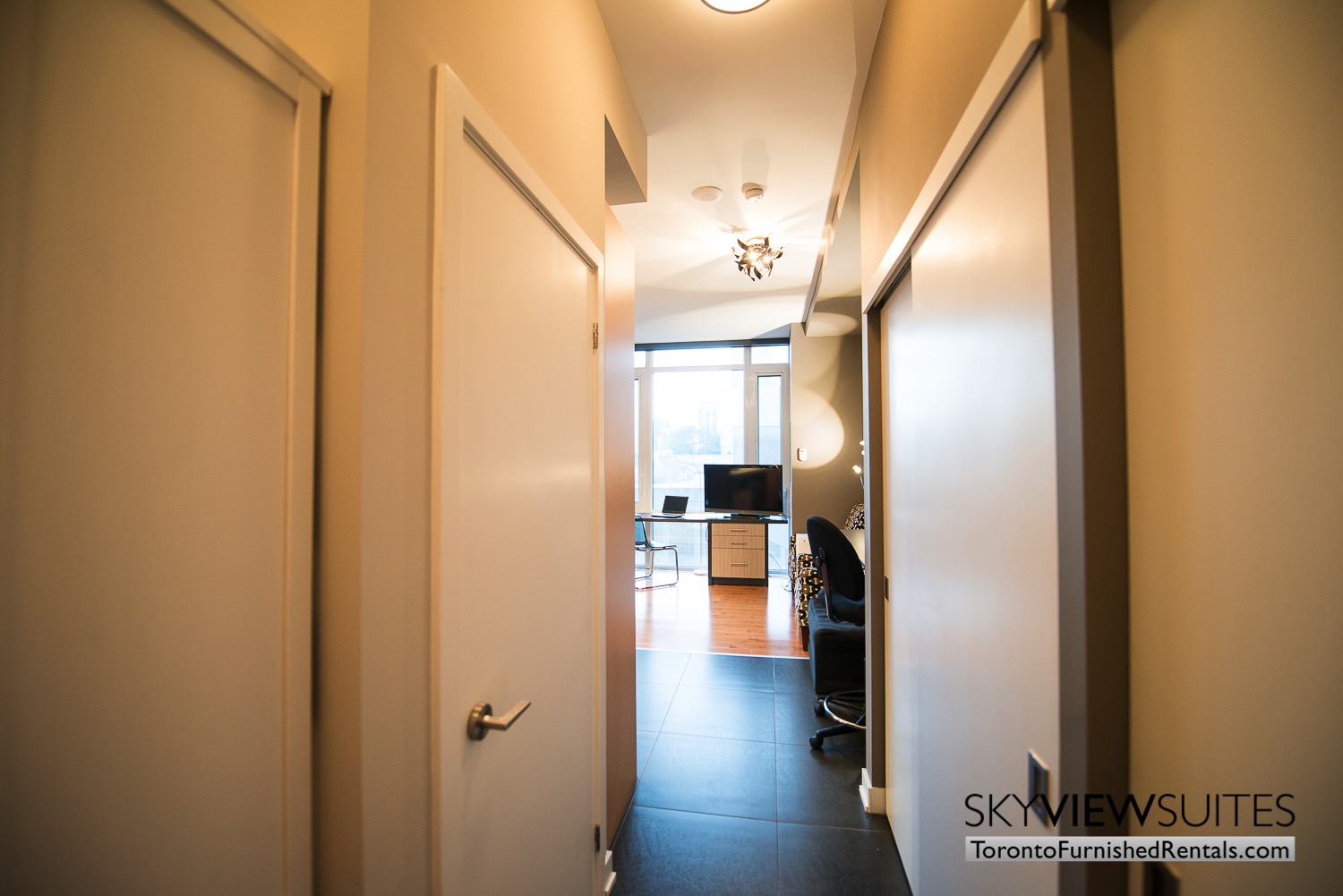 Market Street Toronto corporate rentals toronto hallway