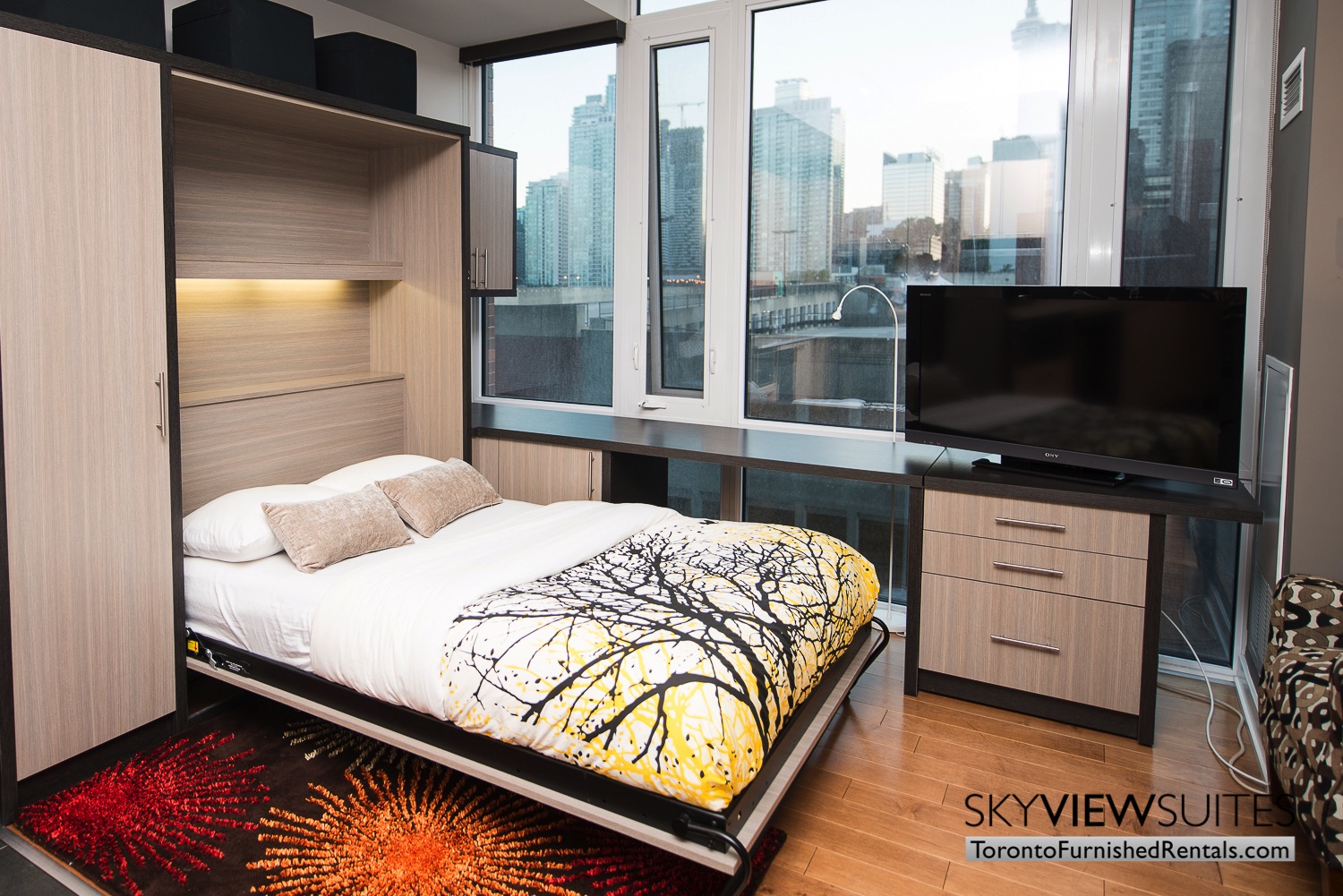 Market Street Toronto corporate rentals toronto murphy bed