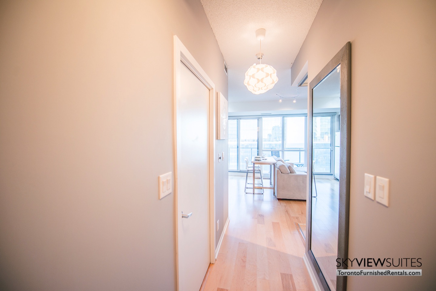 MLS furnished condo toronto front hall