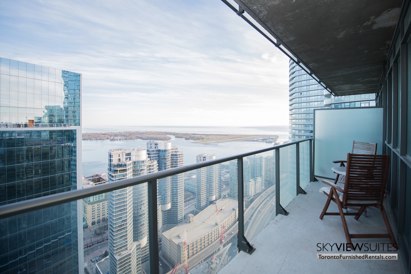 MLS furnished condo toronto balcony