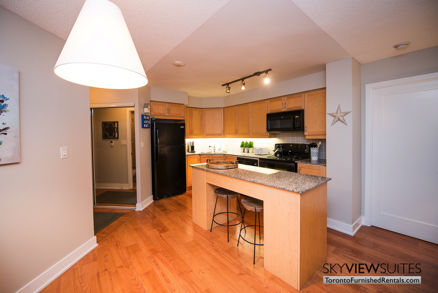 short-term-rentals-toronto-kitchen-entertainment-district