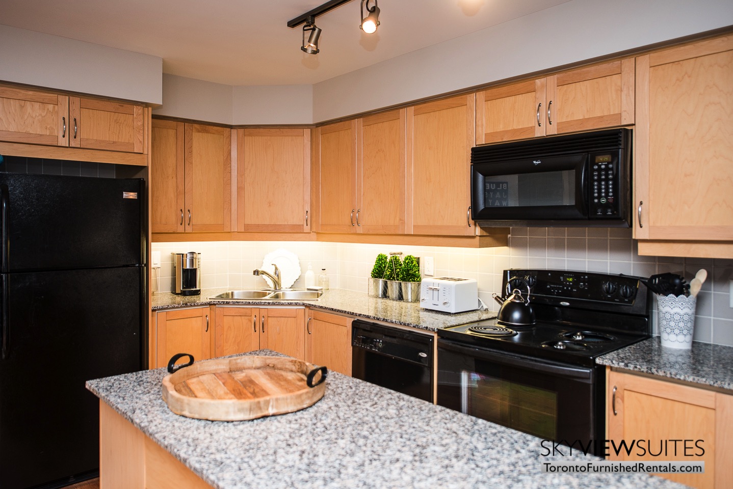 short-term-rentals-toronto-kitchen-entertainment-district