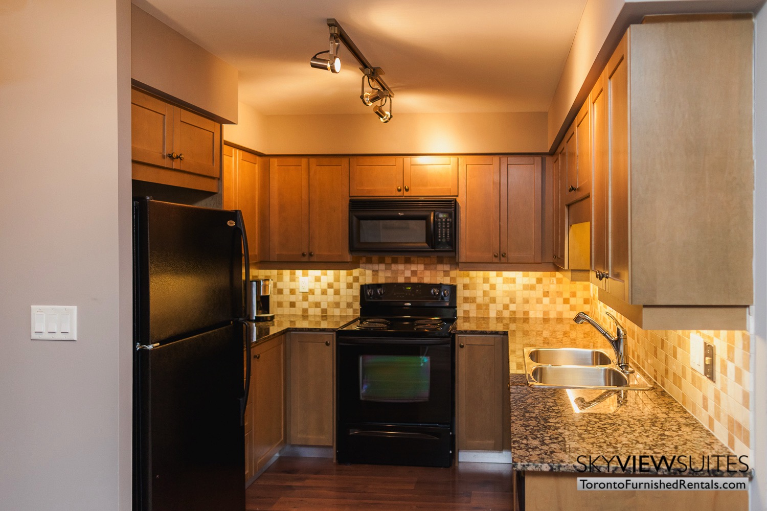 kitchen inside element condo unit