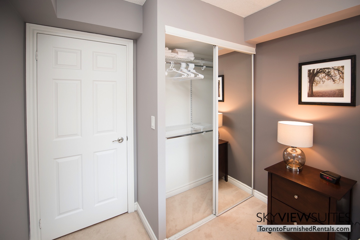 Wellington and Blue Jays Way executive rentals toronto bedroom closet space ample