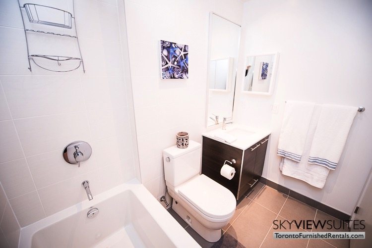 Market Street Toronto corporate rentals toronto shower