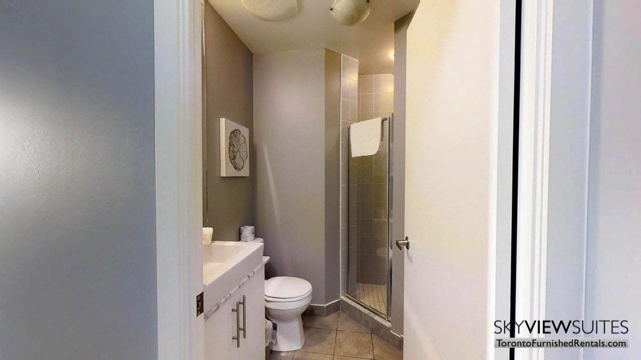 furnished rentals toronto york and bremner bathroom with shower