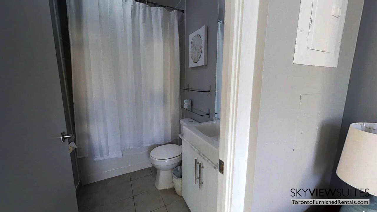 furnished rentals toronto york and bremner bathroom
