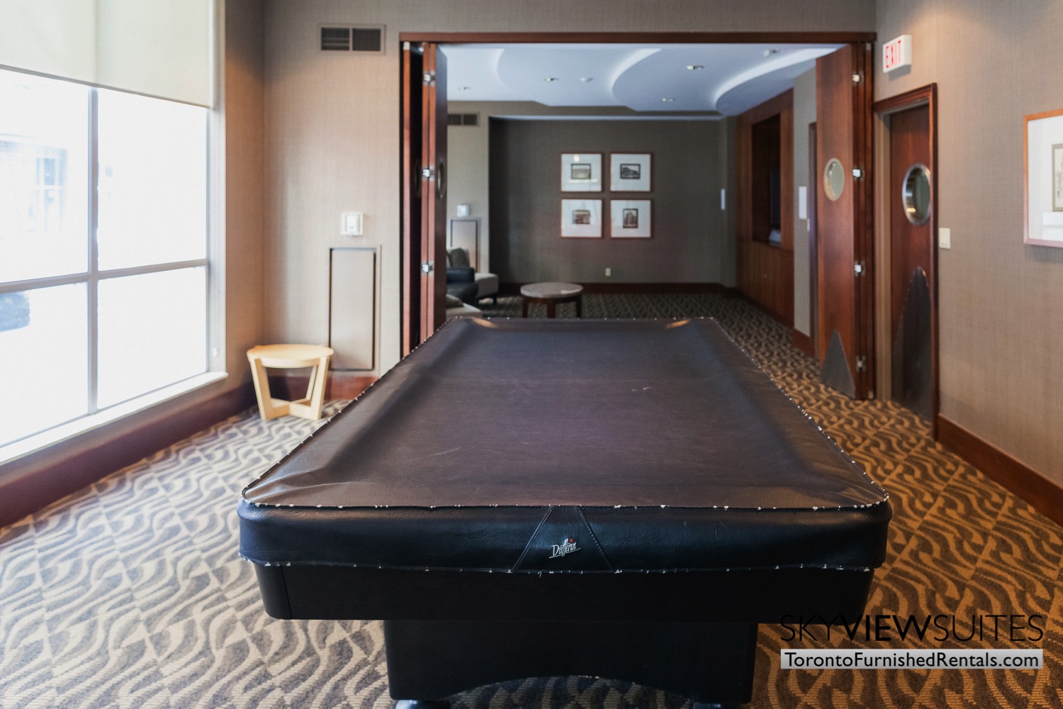 Qwest executive rental Toronto pool table