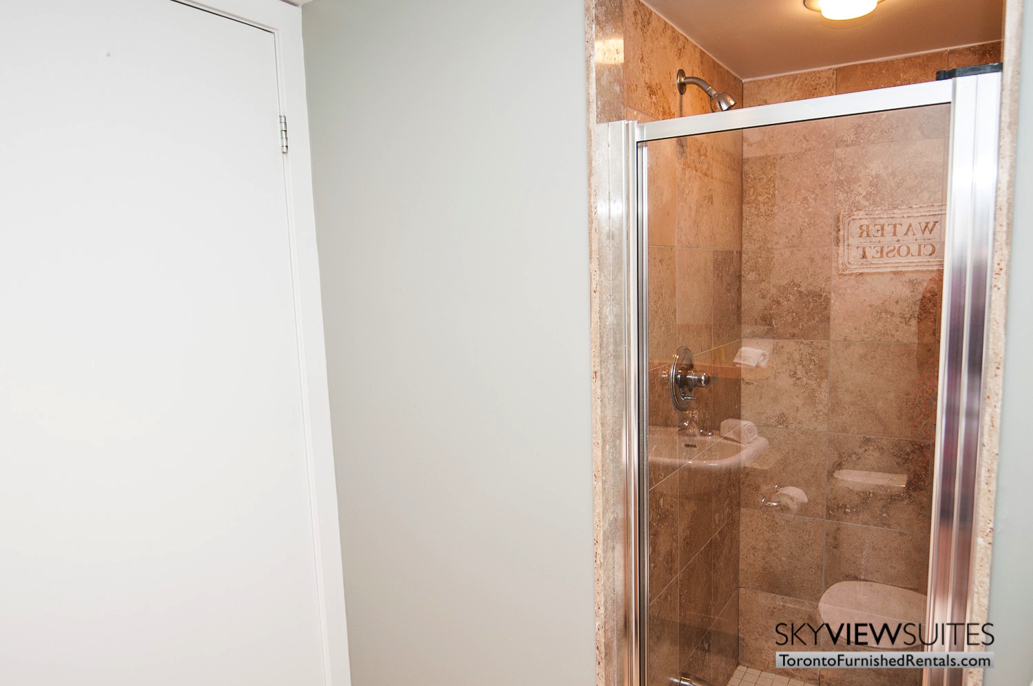 furnished rentals toronto waterfront shower