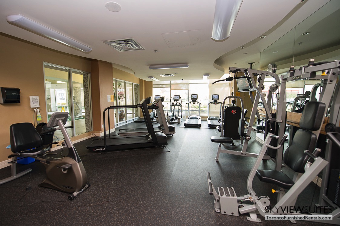 corporate rentals toronto Avondale gym