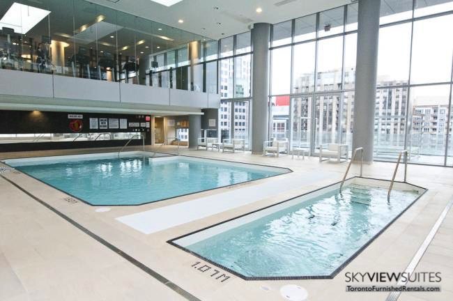 King and Spadina serviced apartments toronto indoor pool