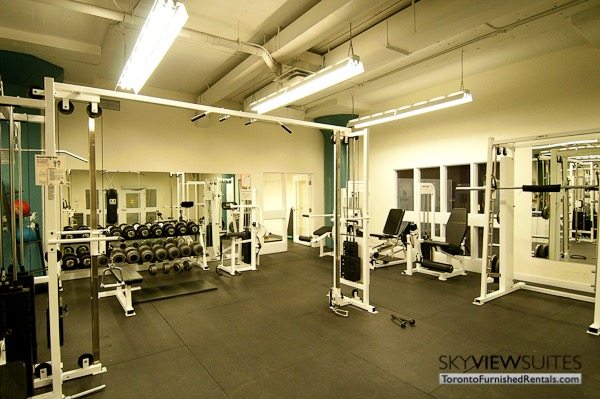 Church and Dundas toronto corporate housing gym