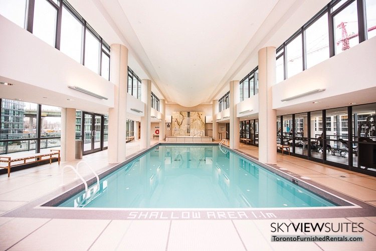 furnished suites toronto Neptune indoor pool