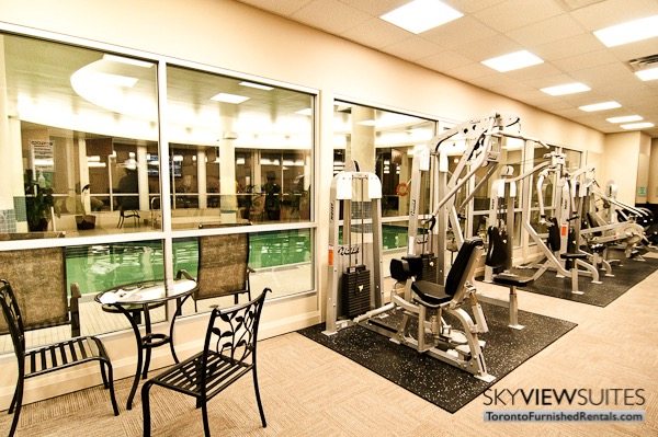 North York executive rentals Toronto fitness centre