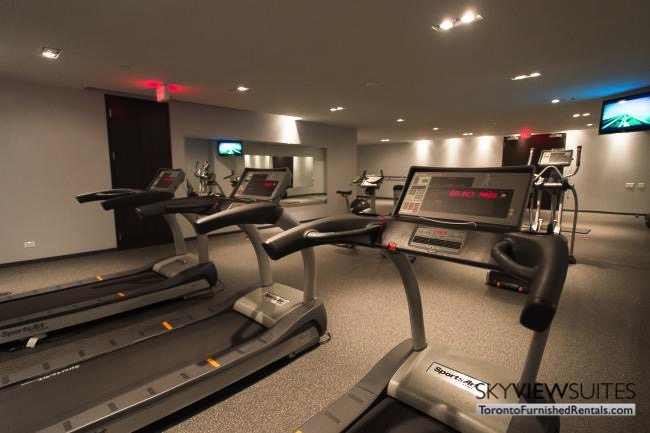 furnished apartments toronto portland gym