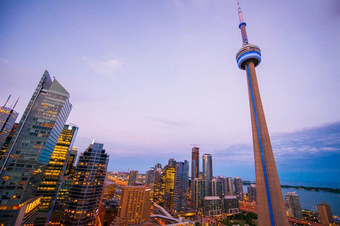 toronto view of the CN Tower
