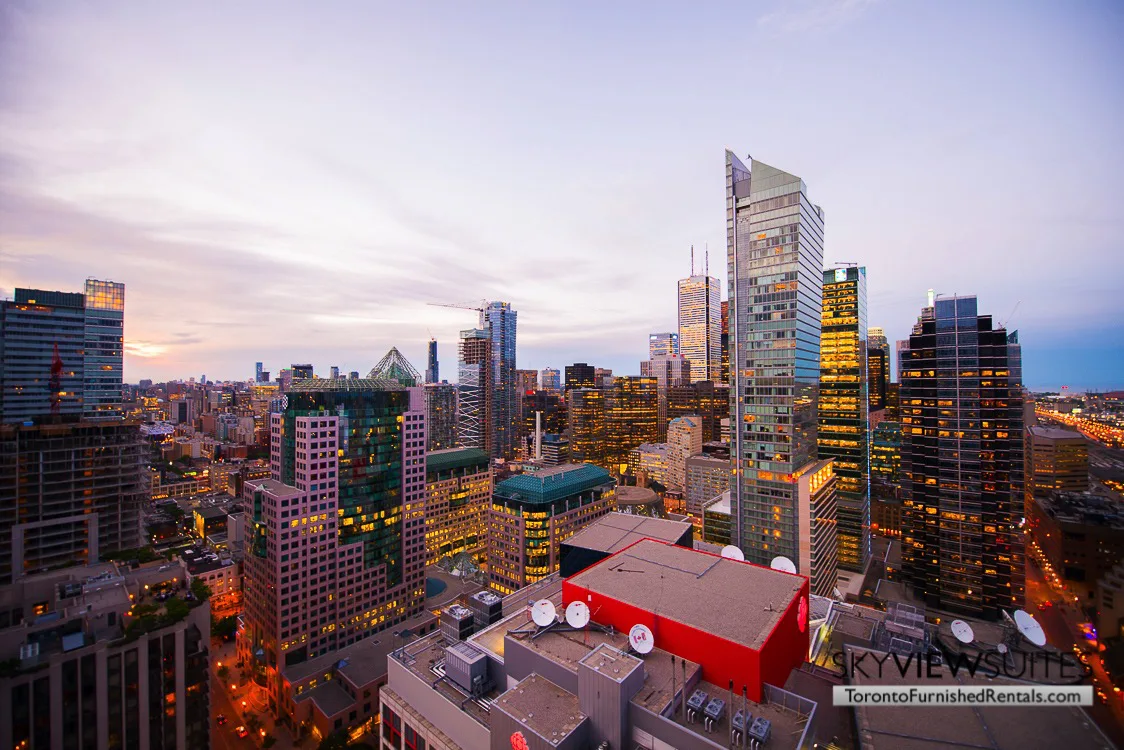 Downtown toronto view