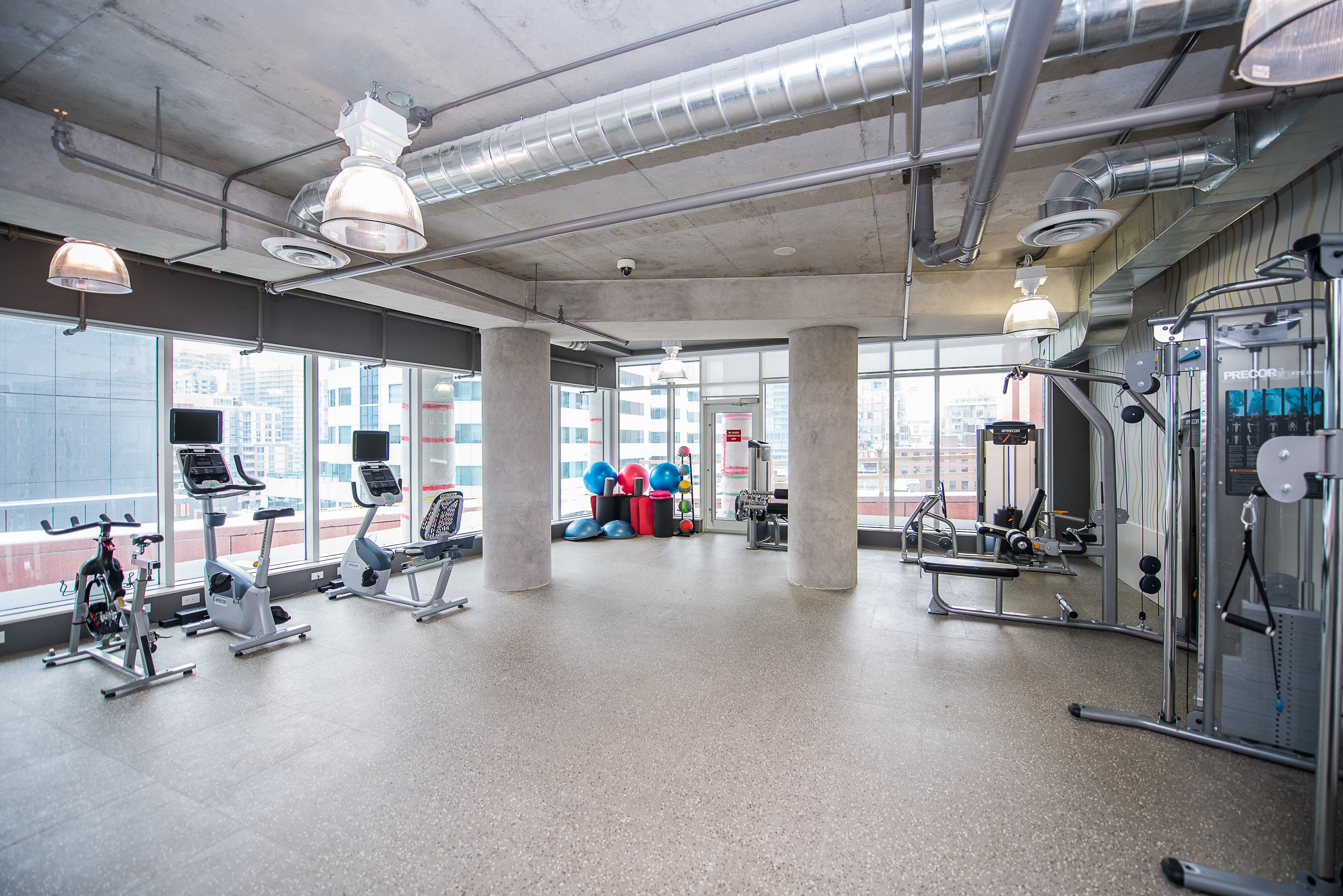 corporate rentals toronto king and john gym