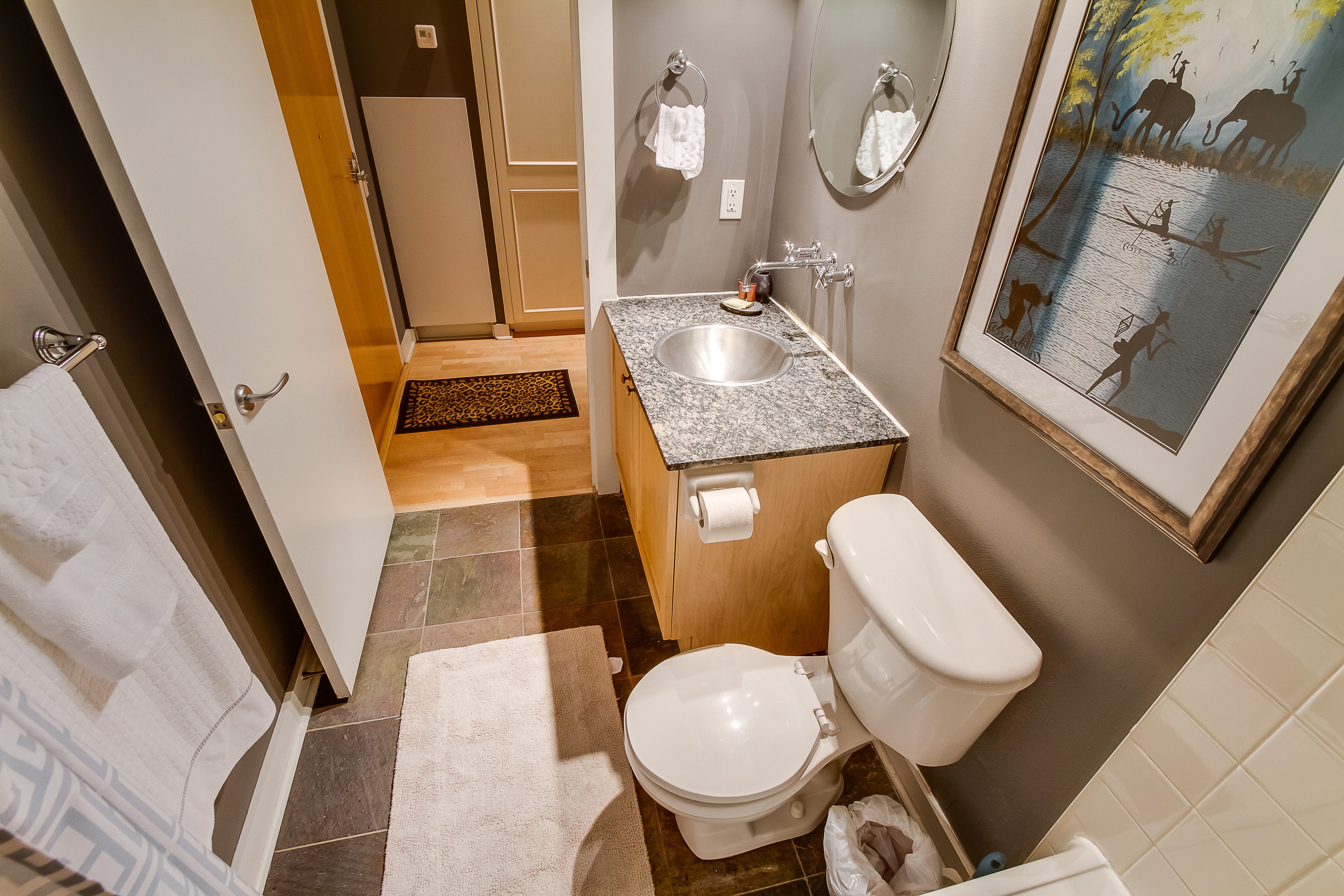 saint lawrence market furnished condo bathroom