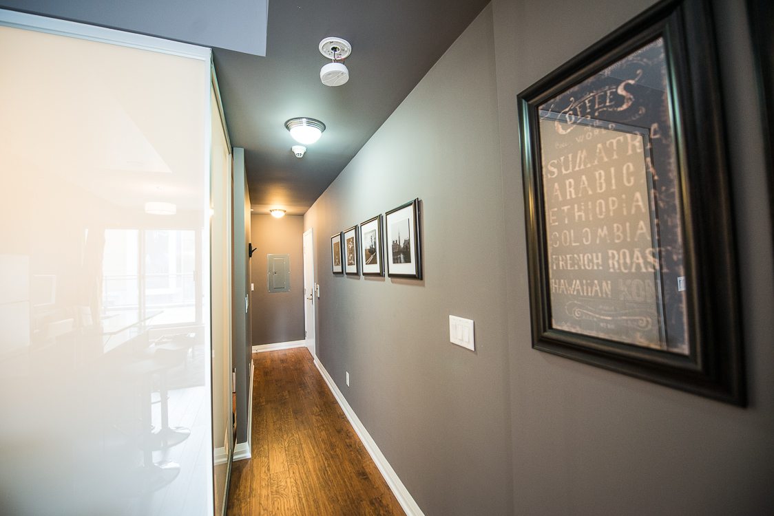 front hallway opus toronto furnished condo