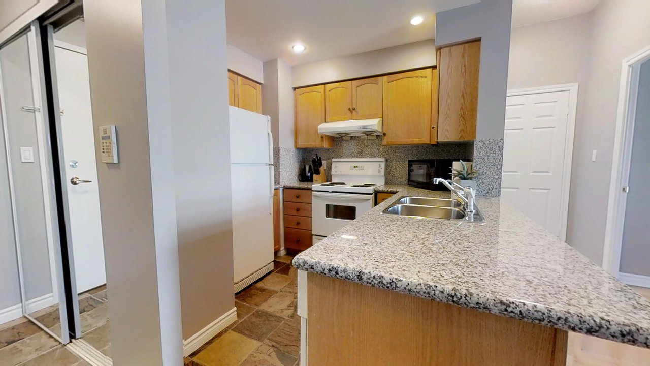 furnished apartments toronto QWEST kitchen