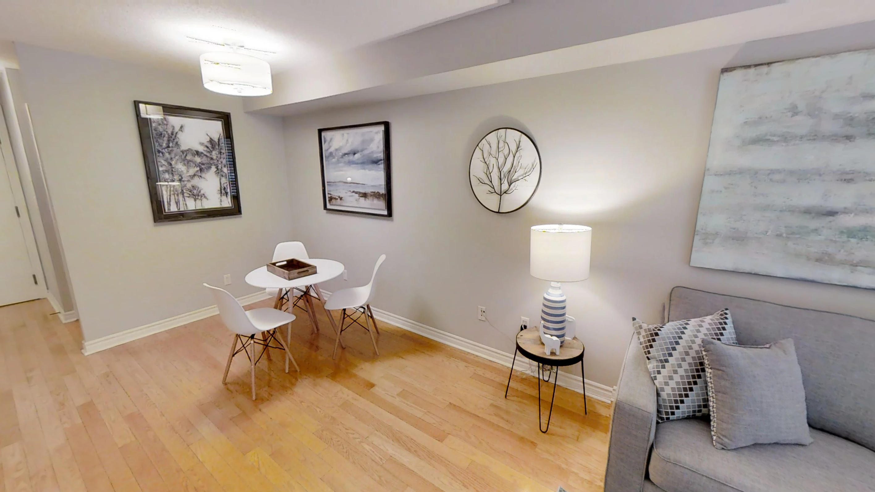 a serviced apartment near the CN tower